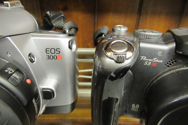 TWO CANON CAMERAS Image