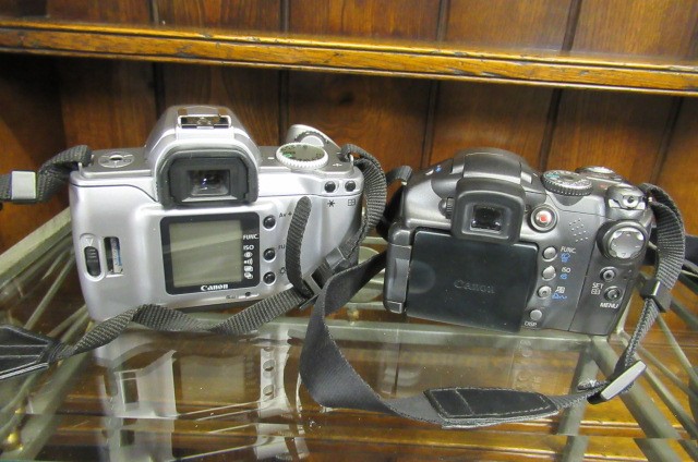 TWO CANON CAMERAS Image