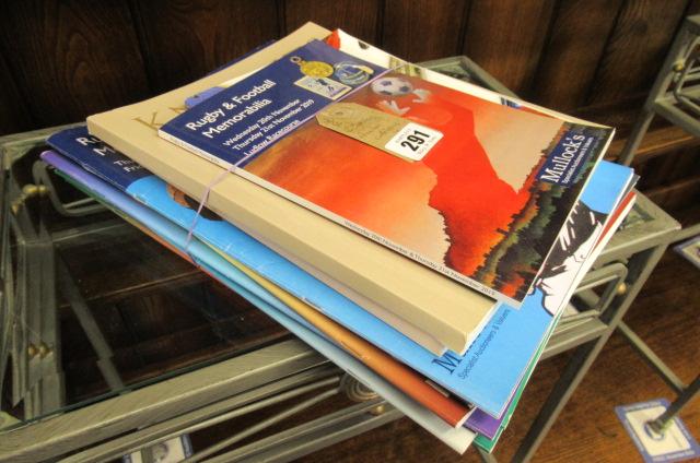 TWELVE SPORTING AUCTION CATALOGUES Image