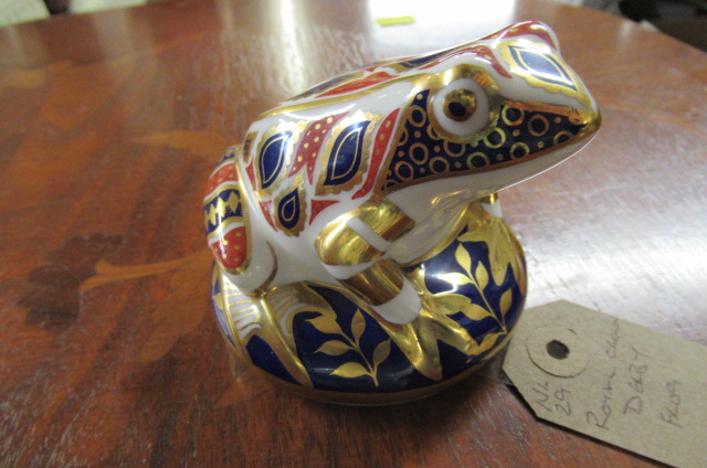 ROYAL CROWN DERBY FROG Image