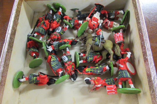 BOX OF TOY SOLDIERS Image