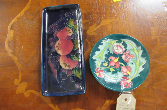 TWO MOORCROFT PLATES Image
