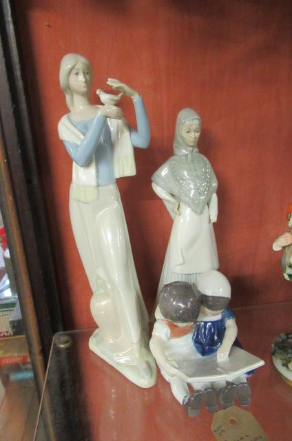 ROYAL COPENHAGEN FIGURE AND TWO OTHERS Image