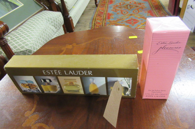BOX OF ESTEE LAUDER PERFUME Image