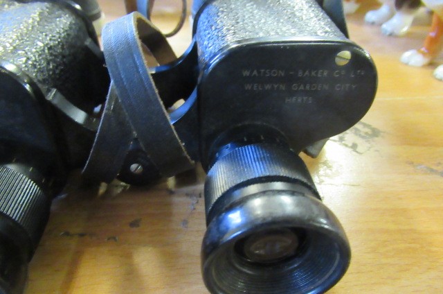 TWO PAIRS OF CASED BINOCULARS Image