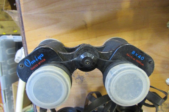 TWO PAIRS OF CASED BINOCULARS Image