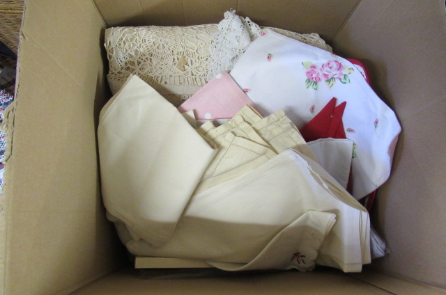 BOX OF LINEN Image