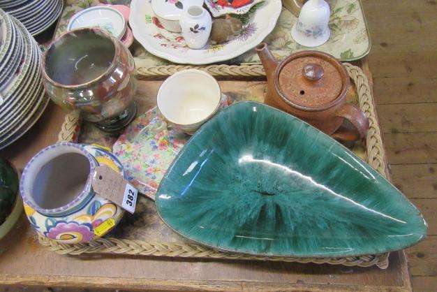 TRAY OF WINTON AND OTHER POTTERY  Image