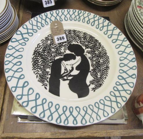 ROB RYAN PLATE AND BOOKS Image