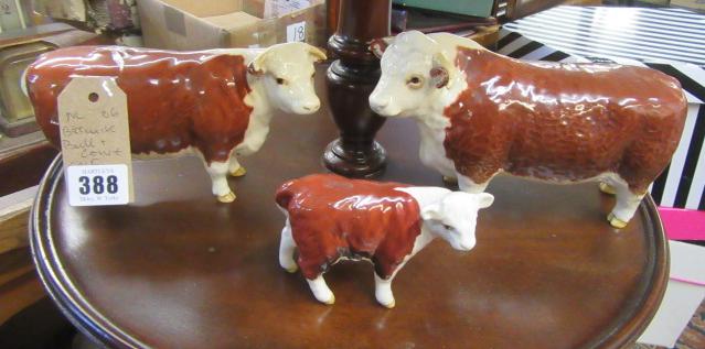 BESWICK BULL    COW AND CALF Image