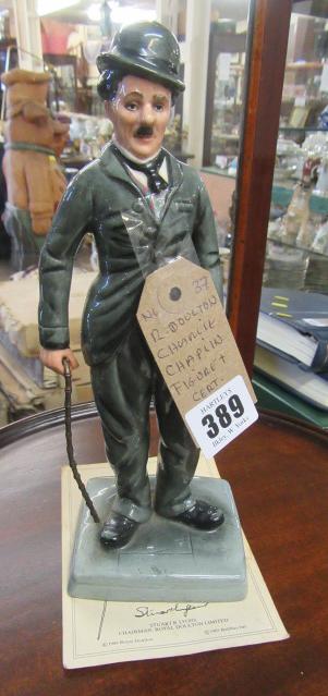 ROYAL DOULTON CHARLIE CHAPLIN WITH CERTIFICATE Image