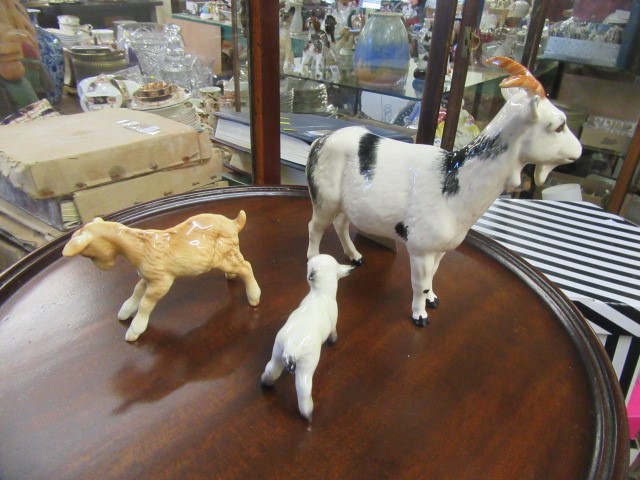 ROYAL DOULTON GOAT AND TWO OTHERS Image
