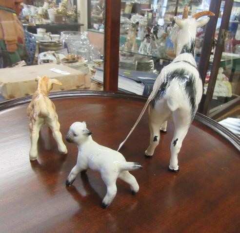 ROYAL DOULTON GOAT AND TWO OTHERS Image