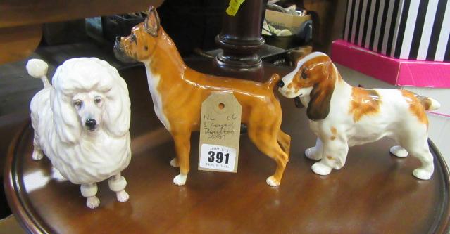 THREE ROYAL DOULTON DOGS Image