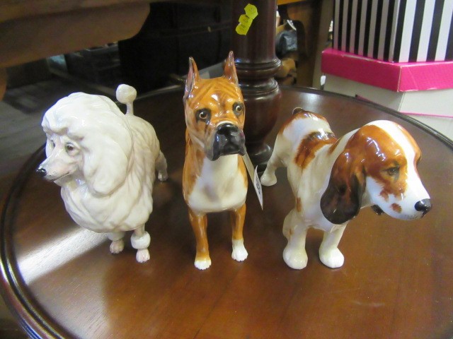 THREE ROYAL DOULTON DOGS Image