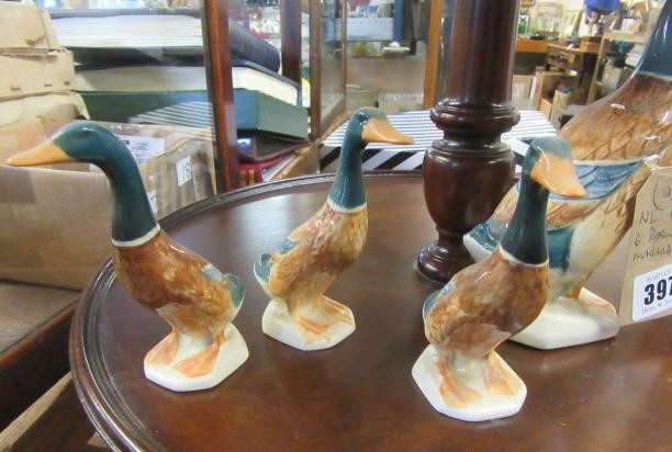 SIX BESWICK MALLARDS Image