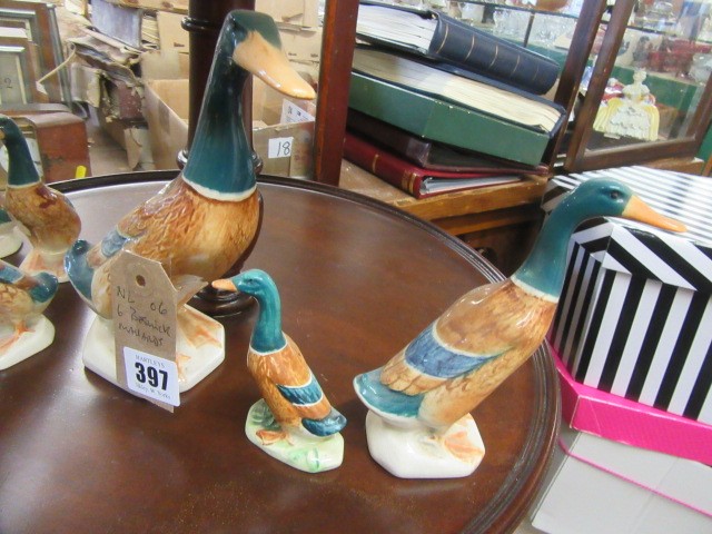 SIX BESWICK MALLARDS Image
