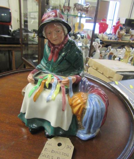 ROYAL DOULTON SILKS AND RIBBONS FIGURE Image