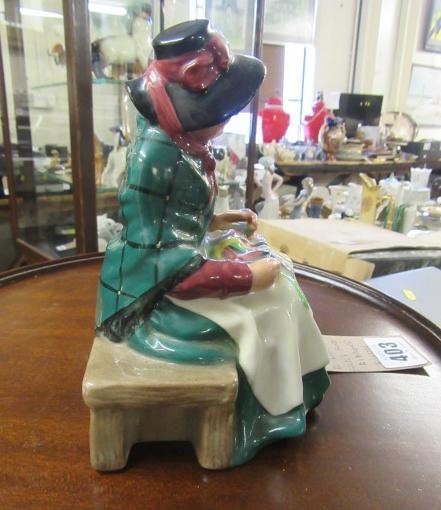 ROYAL DOULTON SILKS AND RIBBONS FIGURE Image
