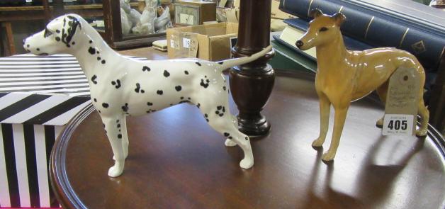 BESWICK DALMATIAN AND WHIPPET Image