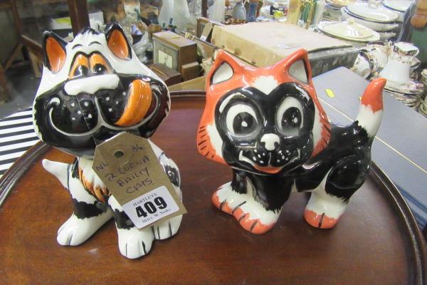 TWO LORNA BAILEY CATS Image