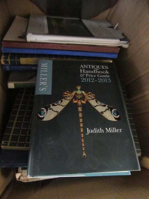 BOX OF BOOKS  - ANTIQUES Image
