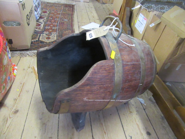 BARREL COAL SCUTTLE Image