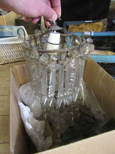 SMALL GLASS CHANDELIER Image