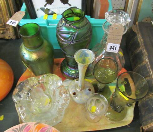 QUANTITY OF GLASS INCLUDING DECANTER Image