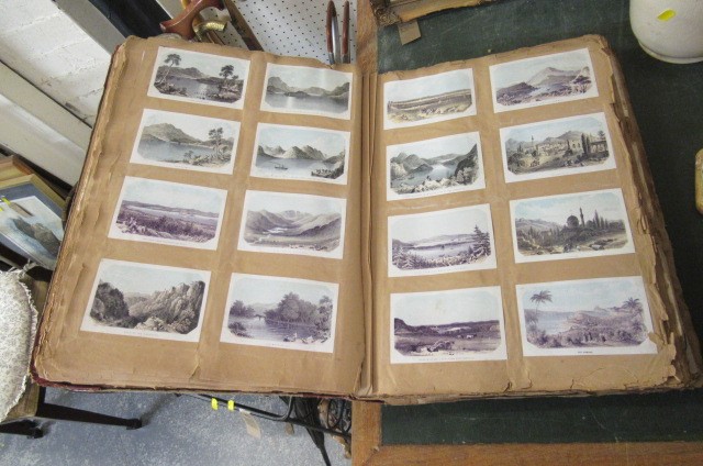 ANTIQUE LARGE SCRAP BOOK Image