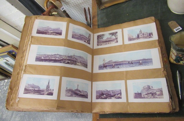 ANTIQUE LARGE SCRAP BOOK Image