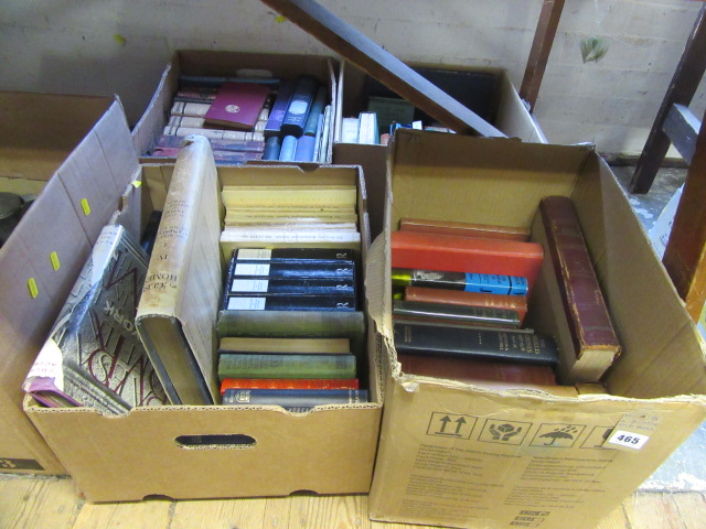 FOUR BOXES OF BOOKS Image