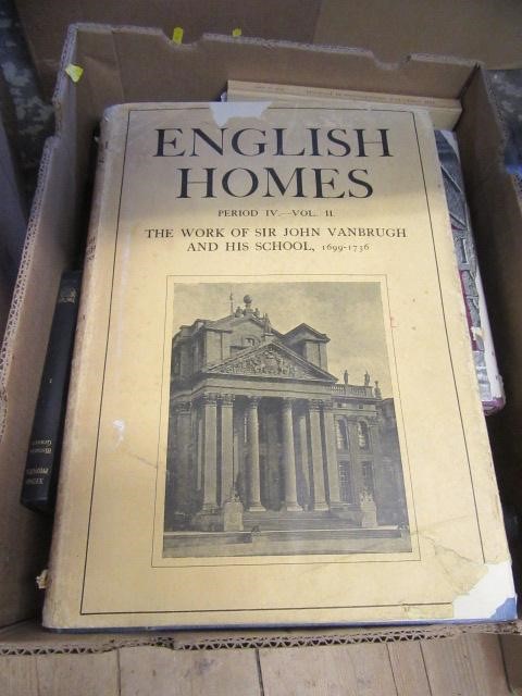 FOUR BOXES OF BOOKS Image