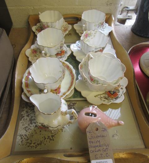 WILEMAN FOLEY COMMEMORATIVE CHINA SET ETC Image