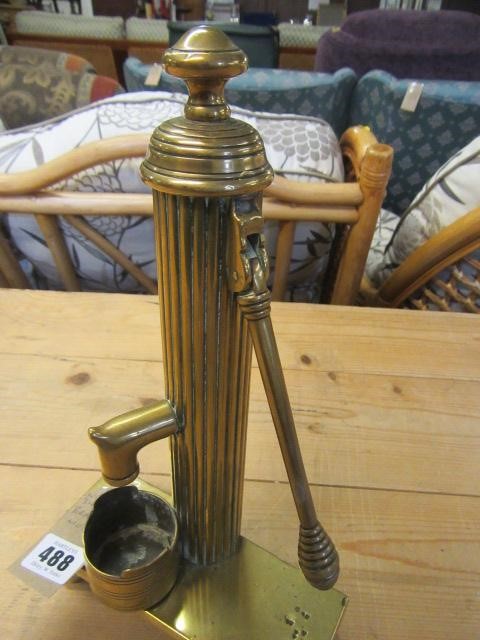BRASS MODEL OF A WATER PUMP Image