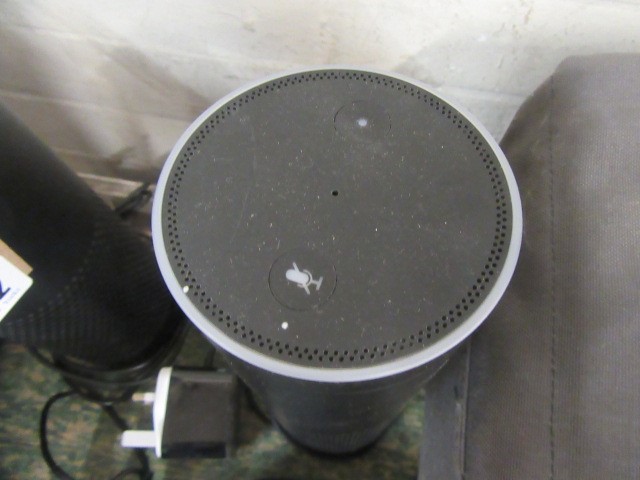 TWO AMAZON ECHOS AND ANOTHER Image