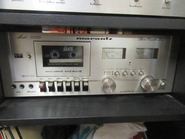MARANTZ 1072  AMP  5000 CASSETTE DECK  TUNER  GARRARD DECK AND SPEAKERS WITH CD PLAYER Image