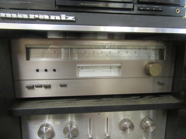 MARANTZ 1072  AMP  5000 CASSETTE DECK  TUNER  GARRARD DECK AND SPEAKERS WITH CD PLAYER Image