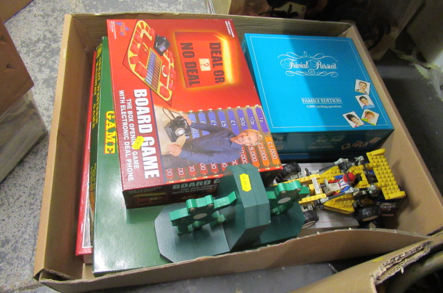 BOX OF BOARD GAMES ETC Image
