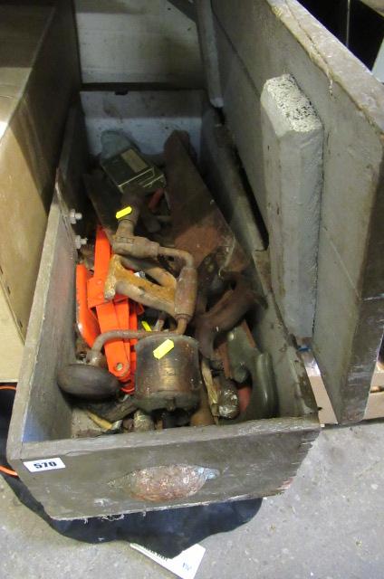 TOOL BOX AND CONTENTS Image