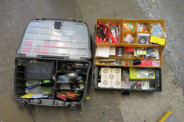 TWO BOXES FISHING EQUIPMENT Image