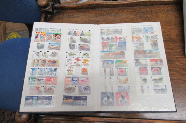 ALBUM OF MINT JERSEY STAMPS Image