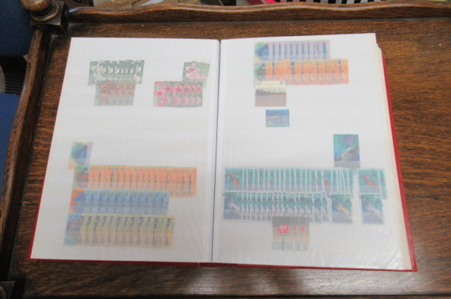 WELL STOCKED AUSTRALIAN STAMP ALBUM Image