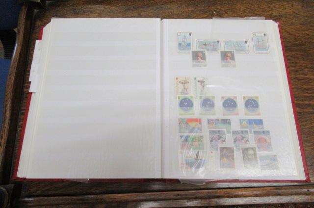 LARGE ALBUM OF FALKLAND ISLES AND ST HELENA STAMPS Image