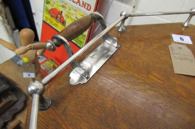 WOOD AND EPNS TRAY Image