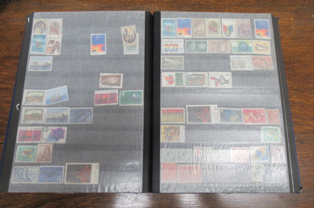 STOCK BOOK OF COMMONWEALTH STAMPS INCLUDING HONG KONG Image