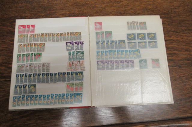 STOCK BOOK OF OLD NEW ZEALAND STAMPS Image