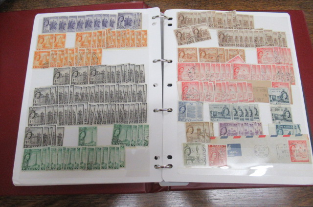 ALBUM OF MALTESE STAMPS Image