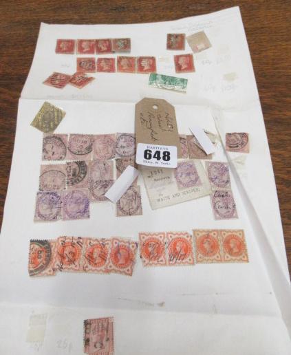 SHEET OF PENNY REDS ETC Image