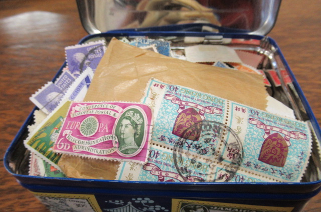 TIN OF STAMPS Image